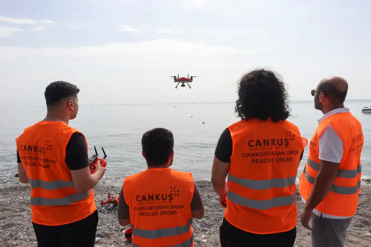 CANKUŞ CANKURTARAN DRONLAR 2024 YAZ SEZONUNA HAZIR